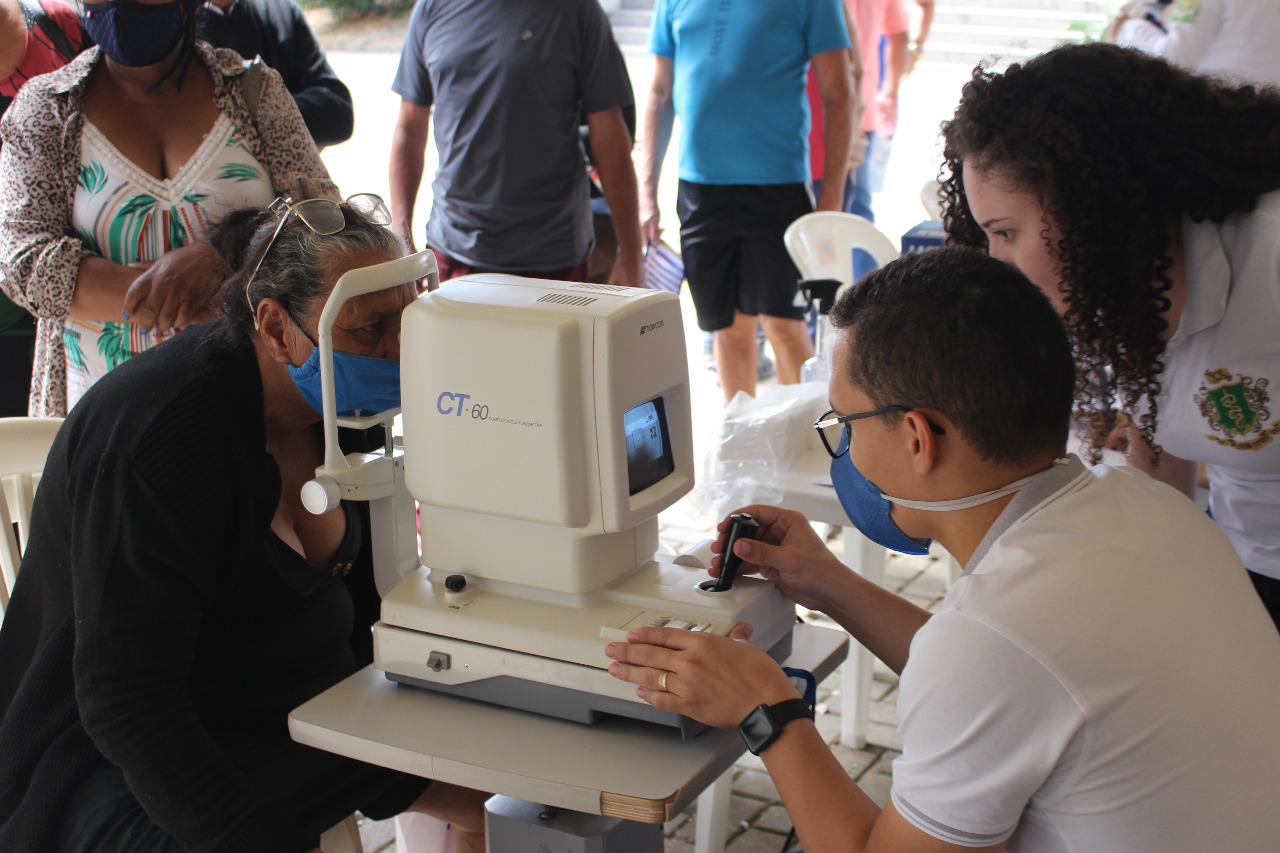 Você está visualizando atualmente Funorte realização ação contra Glaucoma