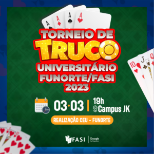 Leia mais sobre o artigo Torneio de Truco Universitário 2023