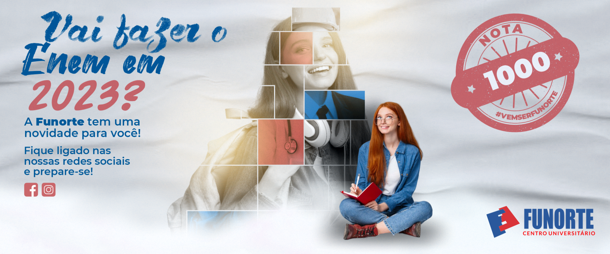 2023 - ENEM -WEB BANNER - FUNORTE