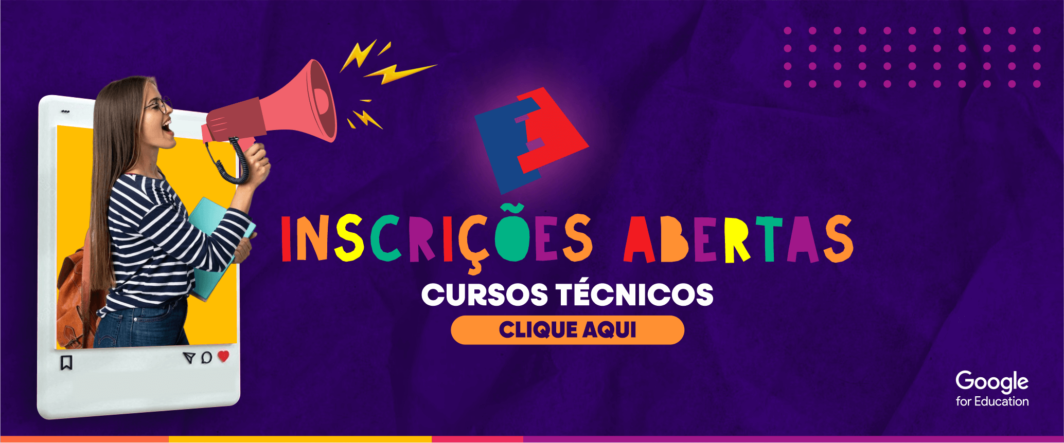 Inscrições para cursos técnicos - Portal C3